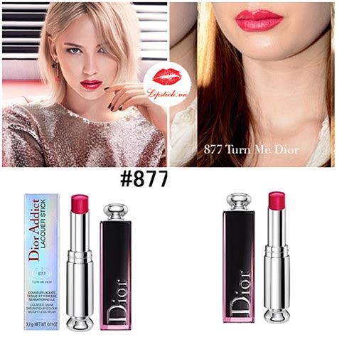 turn me dior 877|Dior Turn Me Dior (877) Dior Addict Lacquer Stick Review.